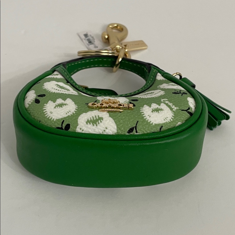 NWT Coach Mini Carmen Bag Charm - Picture 5 of 7